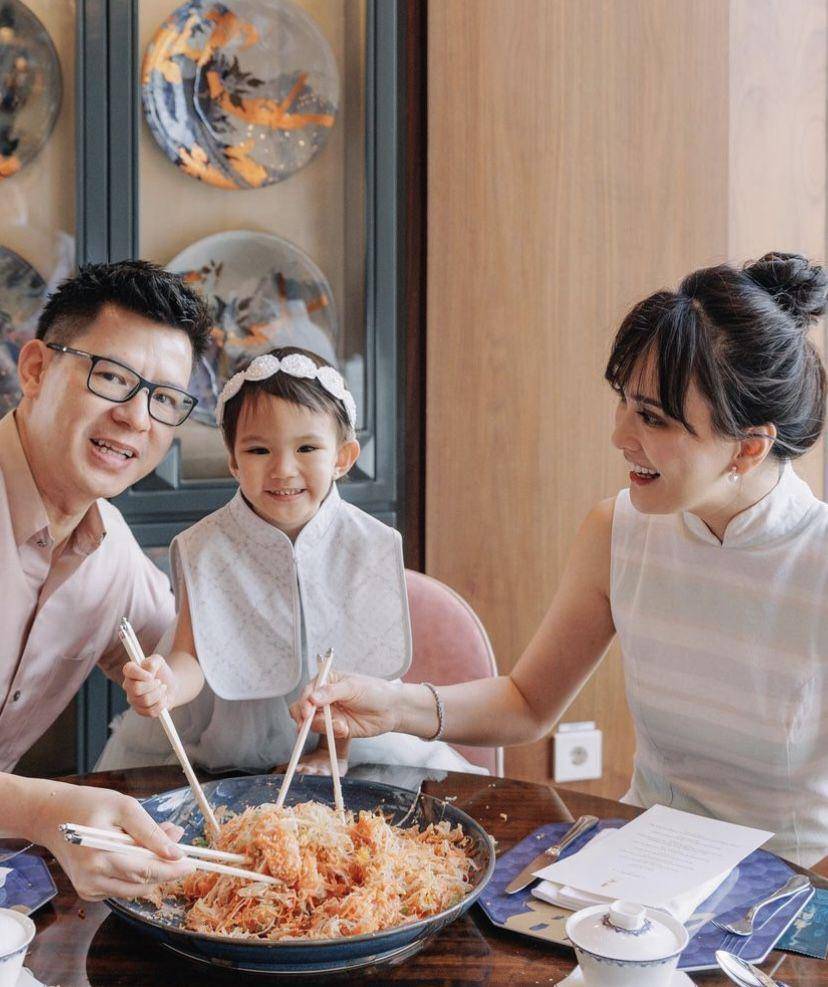 perayaan Imlek 2023 Shandy Aulia dan keluarga (instagram.com/shandyaulia)