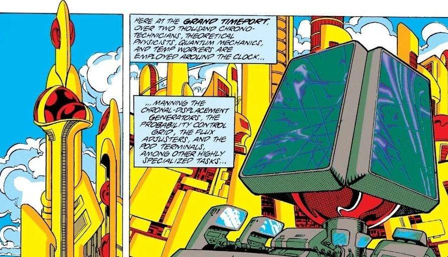 Chronopolis adalah kota futuristik (dok. Marvel Comics/Chronopolis)