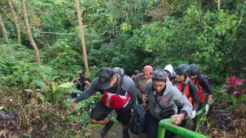 Pengunjung Air Terjun Segenter yang Tenggelam Ditemukan Tewas