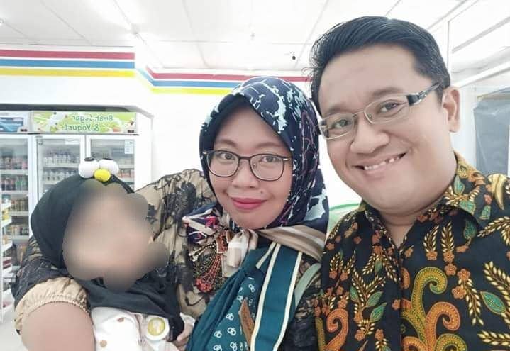 Potret korban bersama keluarganya (Dok: ist)