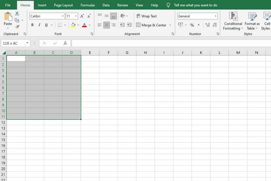 ilustrasi range dalam Microsoft Excel (IDN Times/Ana Widiawati)