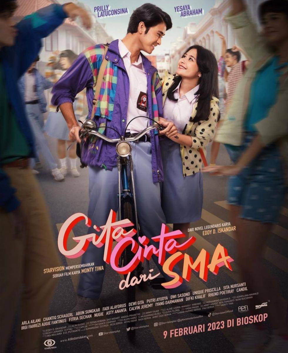 poster film Gita Cinta dari SMA (instagram.com/prillylatuconsina96)