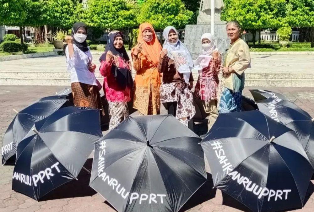 Aksi pengesahan RUU PPRT / Dok uupprt_untuk_kita)