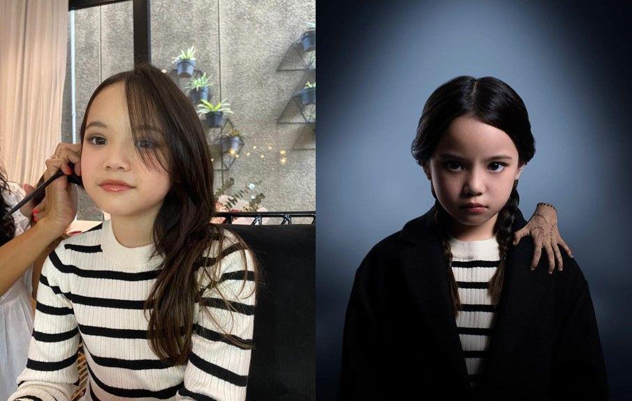 9 Potret Gempita Cosplay Jadi Wednesday Addams, Bikin Pangling!