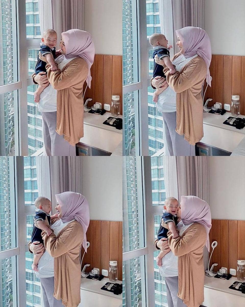 potret Kesha Ratuliu dan keluarga (instagram.com/kesharatuliu05)