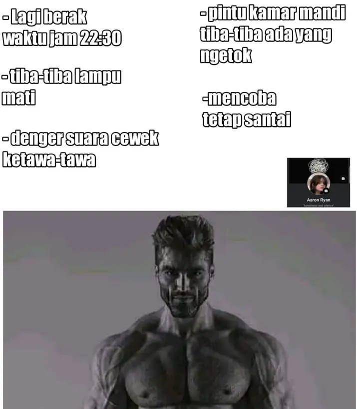 meme momen lucu di kamar mandi (facebook.com/Ryan)