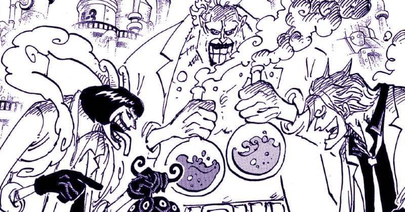 Anggota MADS di waktu muda. (mangaplus.shueisha.co.jp/One Piece)