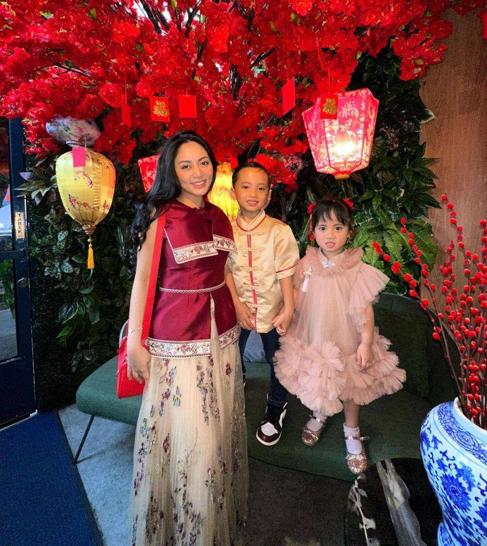 momen Rachel Vennya bersama Xabiru dan Chava rayakan Imlek (instagram.com/rachelvennya/)