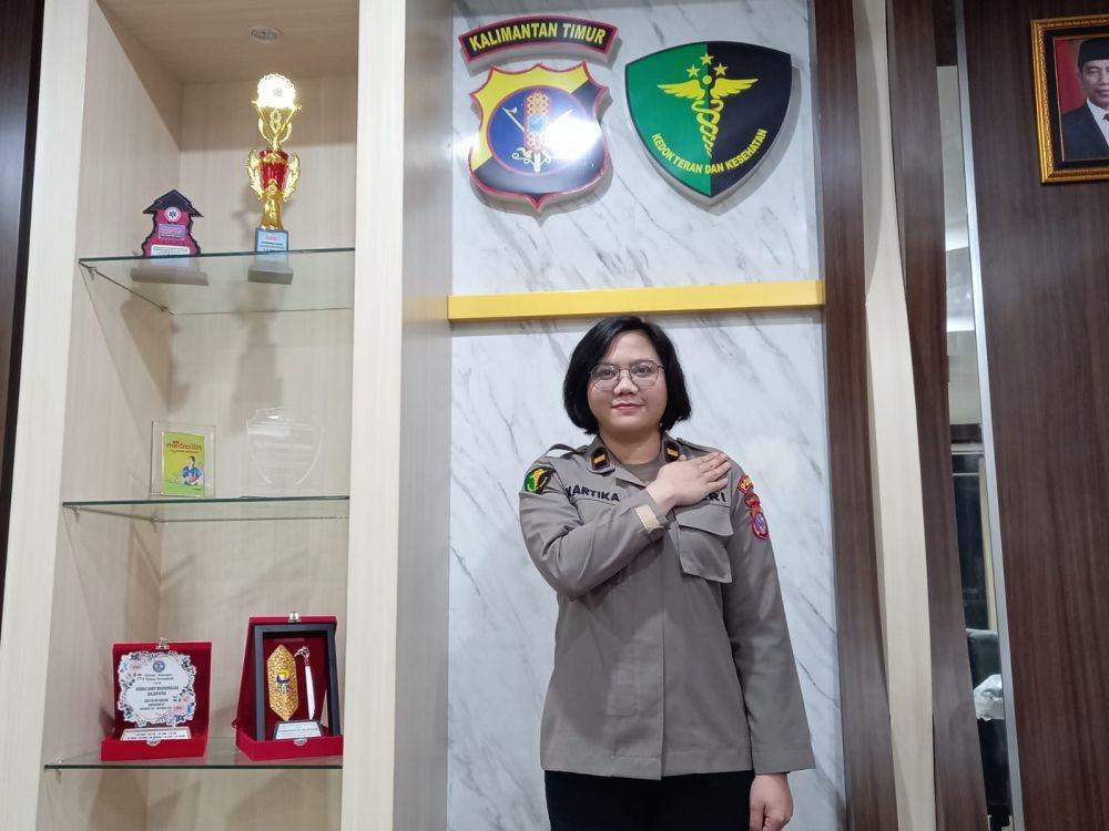 Dokter di Polda Kaltim dari Mengurus Mayat hingga Vaksinasi ke Pelosok