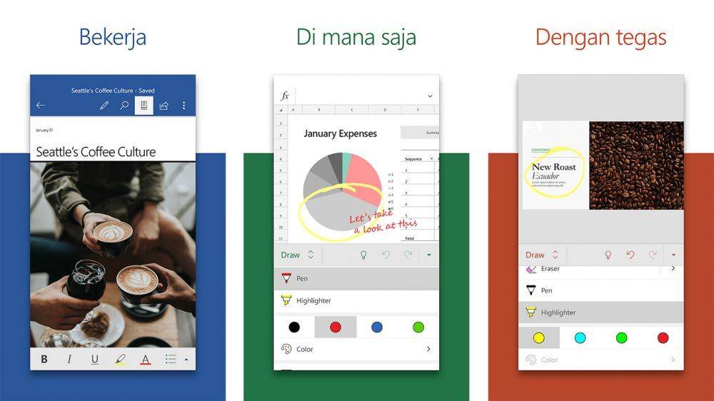 ilustrasi Microsoft Office (dok. Microsoft)