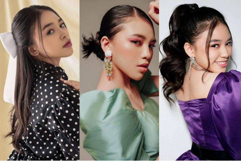 9 Inspirasi Hair Do ala Anneth, Ada yang Digerai hingga Ponytail