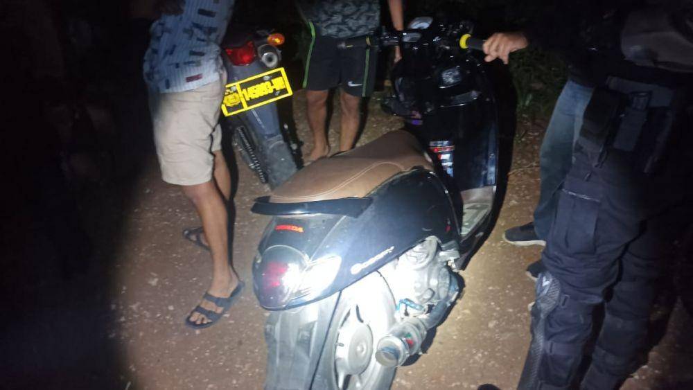 Barang bukti kendaraan curanmor yang dilakukan ketiga remaja usai diamankan Tim Perintis Presisi Polres Metro Depok. (Istimewa)