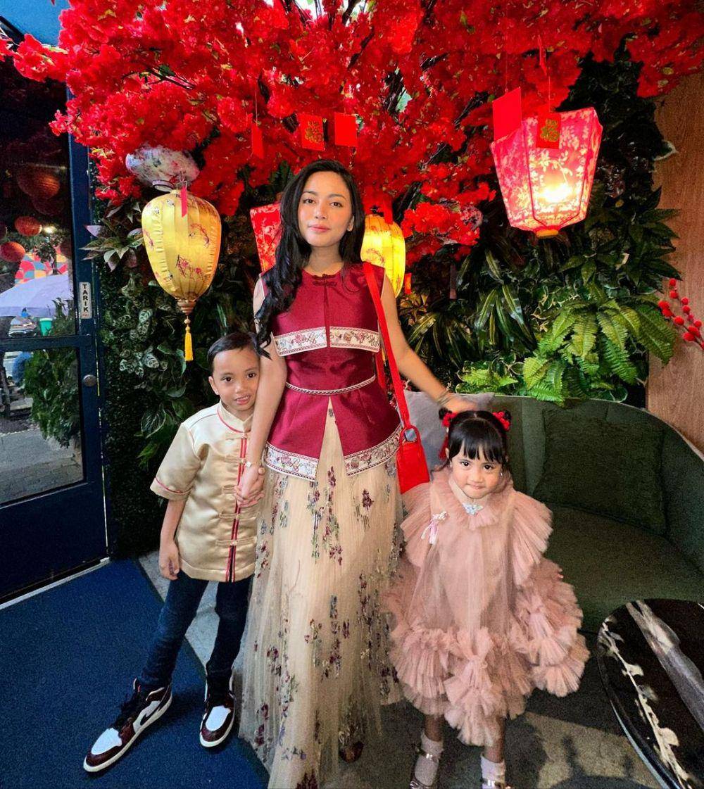 momen Rachel Vennya bersama Xabiru dan Chava rayakan Imlek (instagram.com/rachelvennya/)