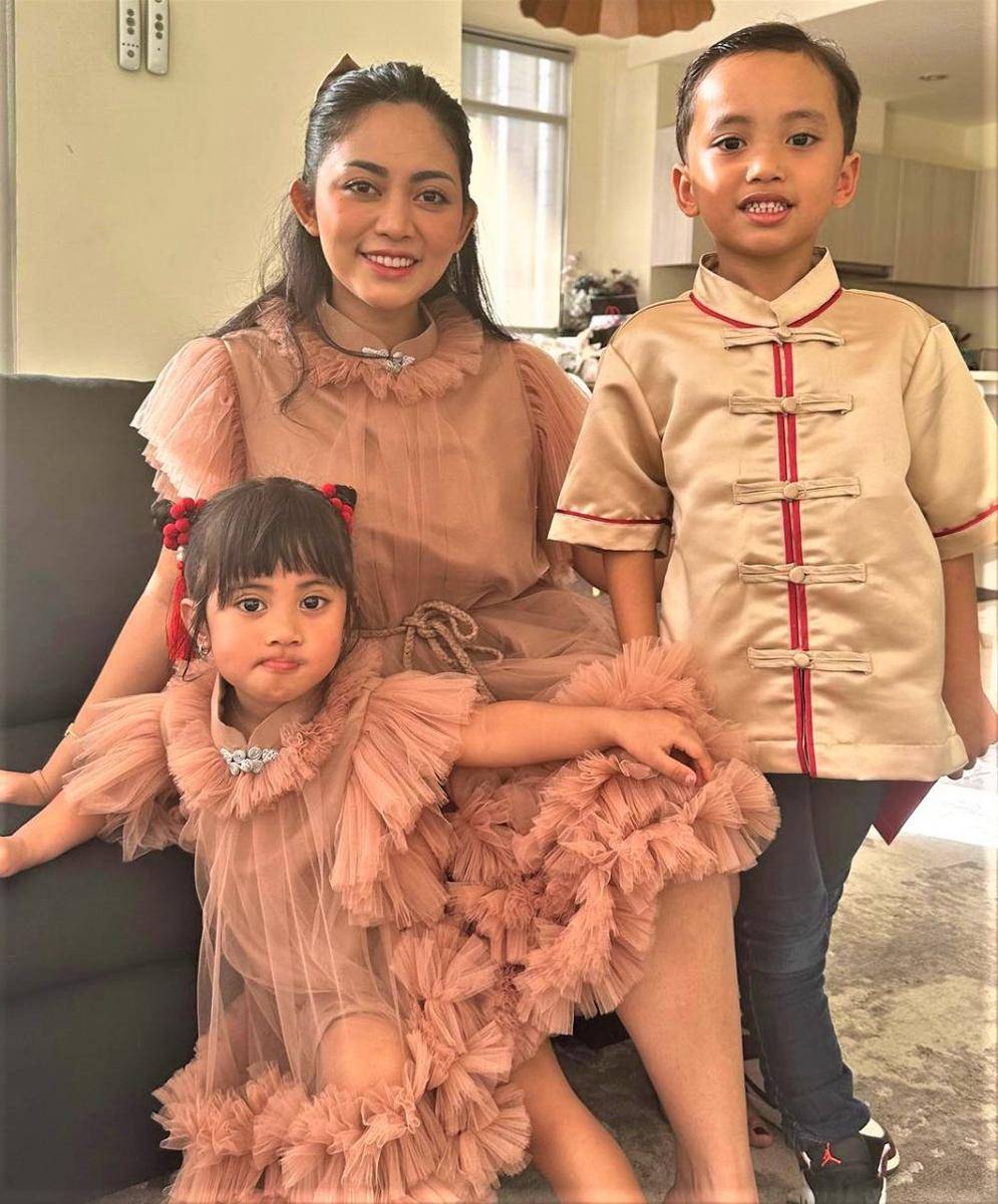 momen Rachel Vennya bersama Xabiru dan Chava rayakan Imlek (instagram.com/rachelvennya/)