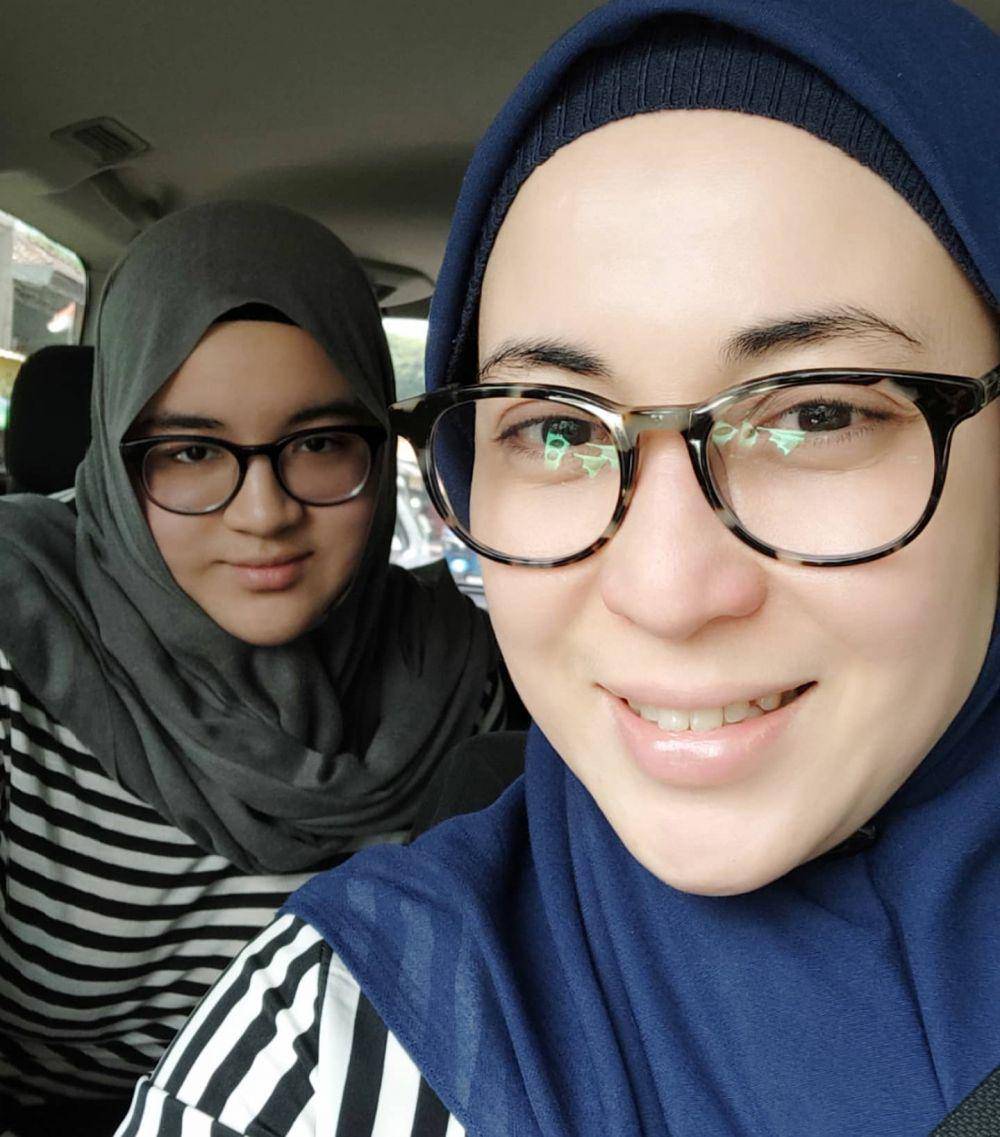 potret Devi Permatasari dan Saleshia Amani Fatiha (instagram.com/devips)
