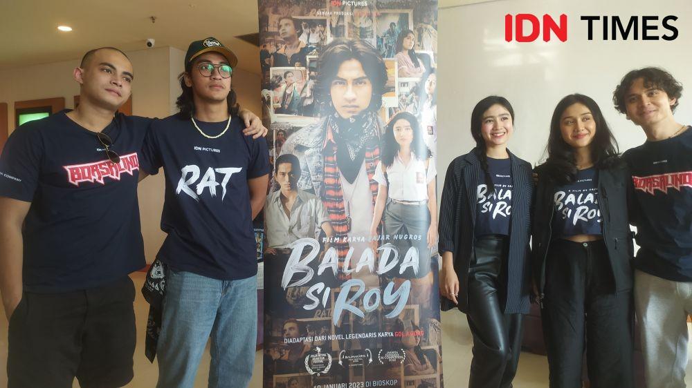 Pemain Balada Si Roy Sapa Penonton di Makassar