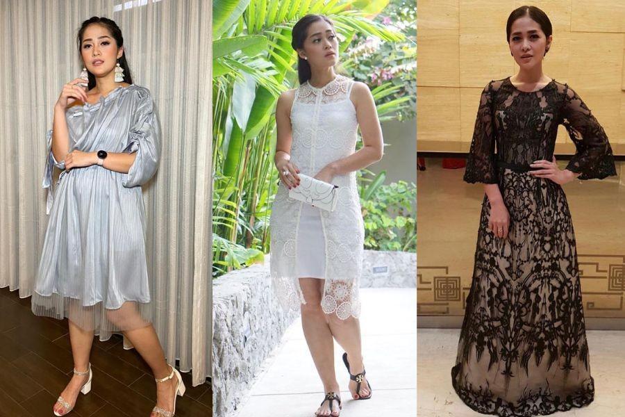 Dress hingga Jumpsuit, 12 Gaya Kondangan Gracia Indri