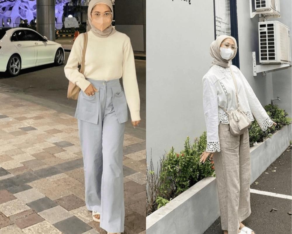 9 Inspirasi OOTD Smart Casual ala Natasya Sabiila, Trendy dan Stylish