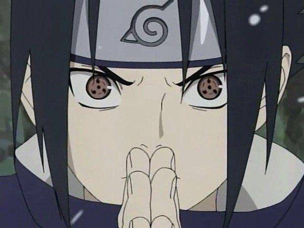 Kelemahan Sharingan dan Mangekyou Sharingan - Tak melihat ke mata Sharingan