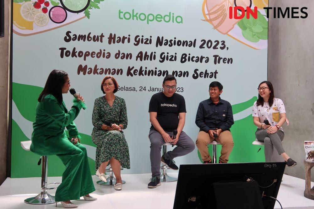 Sambut Hari Gizi Nasional, Tokopedia Gandeng UMKM Lokal