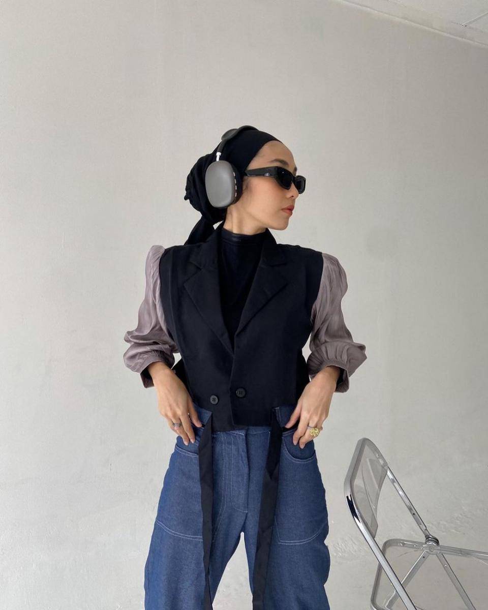 tren OOTD hijab yang sedang viral (instagram.com/s.nvta)