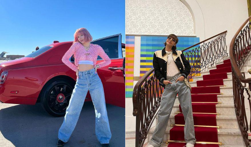 10 Referensi Padu Padan Outfit Celana Jeans ala Lisa Blackpink