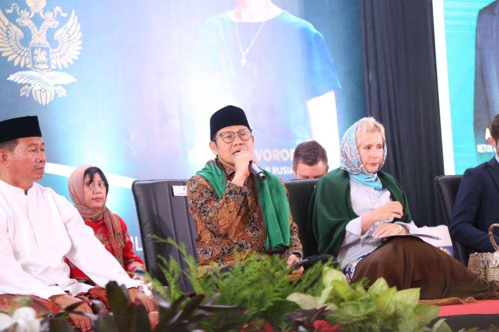 Ketua Umum PKB, Muhaimin Iskandar bersama Duta Besar Rusia untuk Indonesia, Lyudmila Vorobieva (dok. PKB)