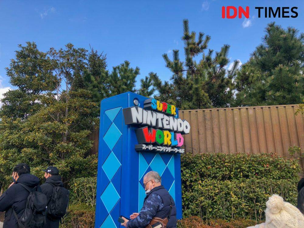 Super Nintendo World di Universal Studio Jepang (IDN Times/Naufal Al Rahman)