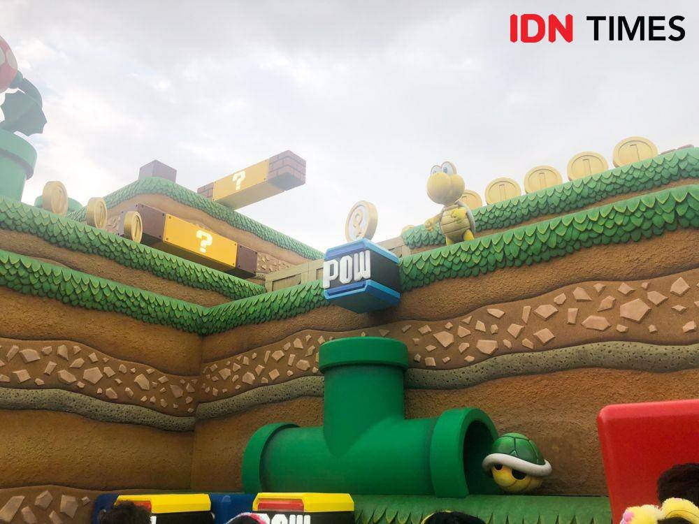 Super Nintendo World di Universal Studio Jepang (IDN Times/Naufal Al Rahman)