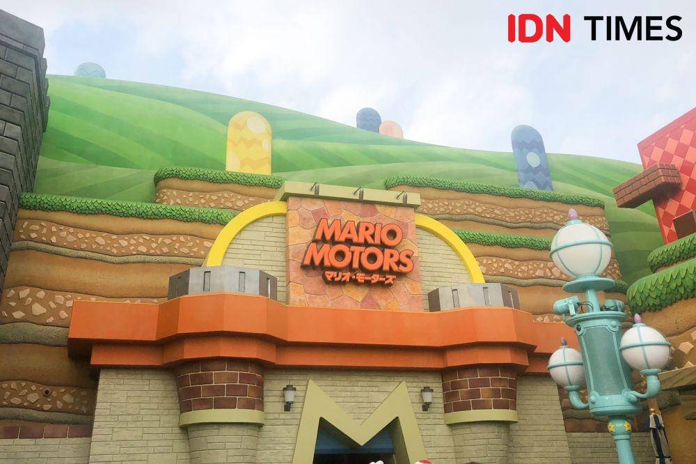 Wahana Mario Motors di Super Nintendo World Universal Studio Jepang (IDN Times/Naufal Al Rahman)