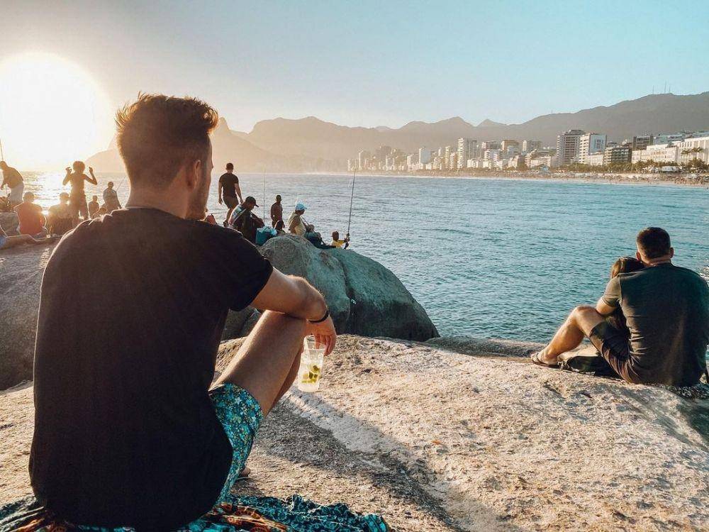 potret Antonio saat travelling di Brazil (instagram.com/toni.dedola)