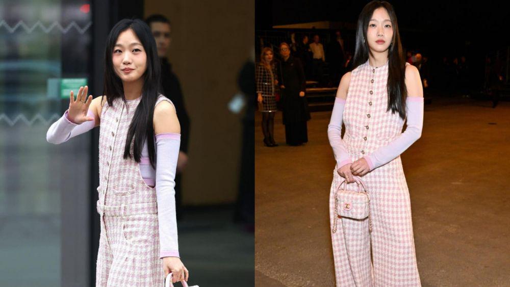 10 Potret Menawan Kim Go Eun di Acara Paris Fashion Week 2023