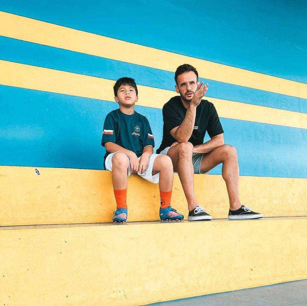 potret kedekatan Antonio dan Arkana, buah hati Nikita Mirzani (instagram.com/toni.dedola)