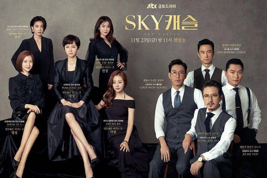 poster drama Korea Sky Castle (twitter.com/soompi)