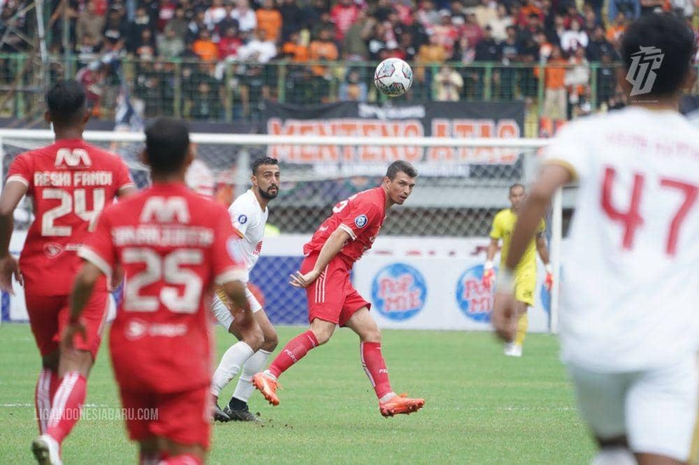 Salah satu momen pertandingan pekan ke-20 BRI Liga 1 2022-23 antara Persija Jakarta versus PSM Makassar yang berlangsung di Stadion Patriot Candrabhaga Bekasi, Rabu 25 Januari 2023. (Dok. PT Liga Indonesia Baru)