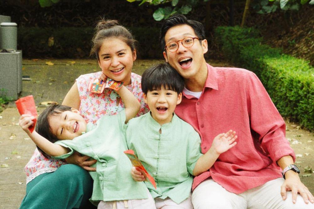 10 Potret Putri Titian dan Keluarga Kecilnya, Bak Korean Family!