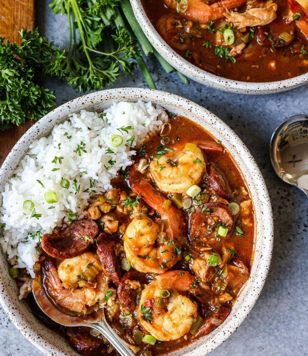 Louisiana Gumbo(instagram.com/rosiecodyhatch)