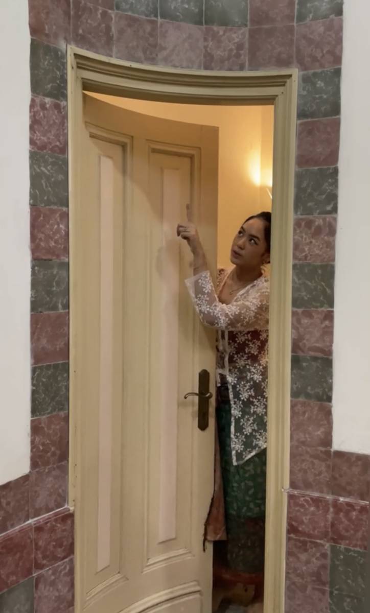 potret kamar di Pura Mangkunegara (tiktok.com/raniaayamin)