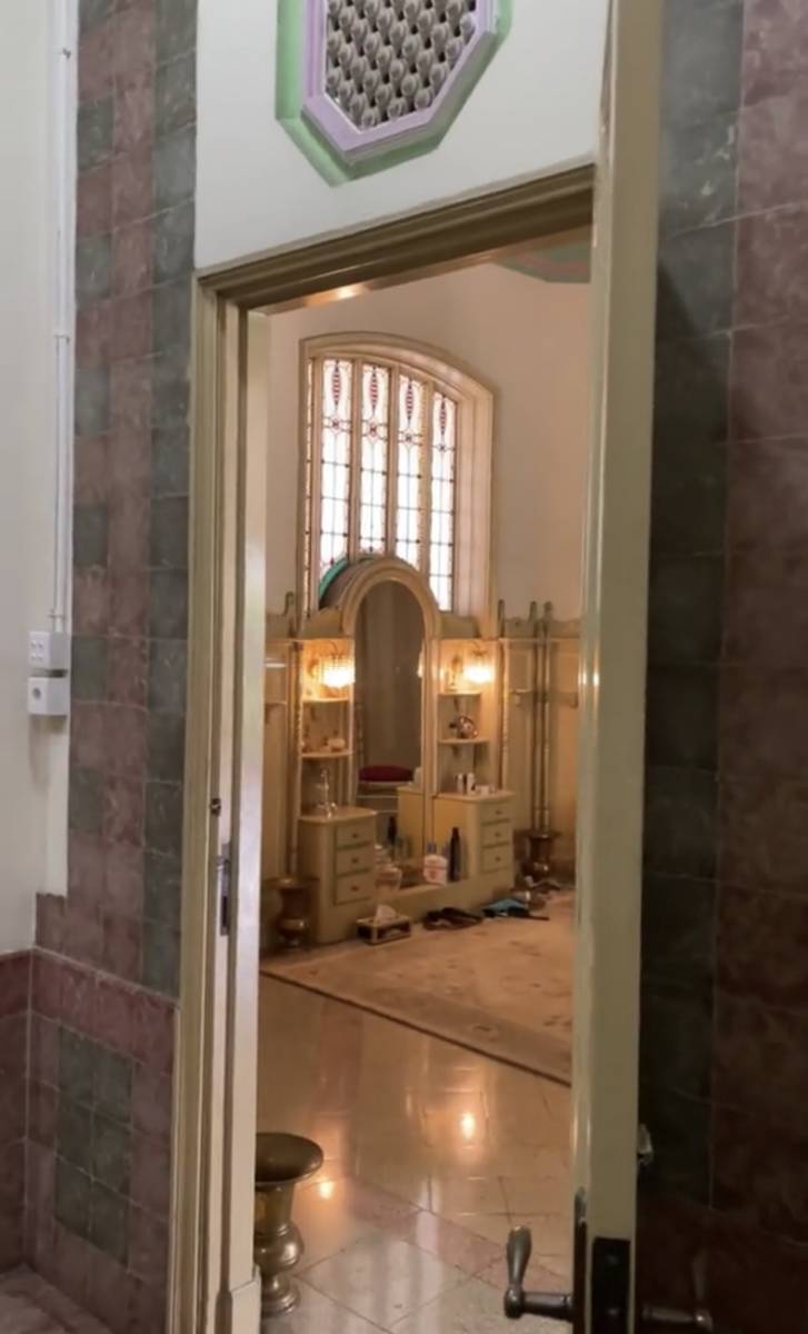 potret kamar di Pura Mangkunegara (tiktok.com/raniaayamin)