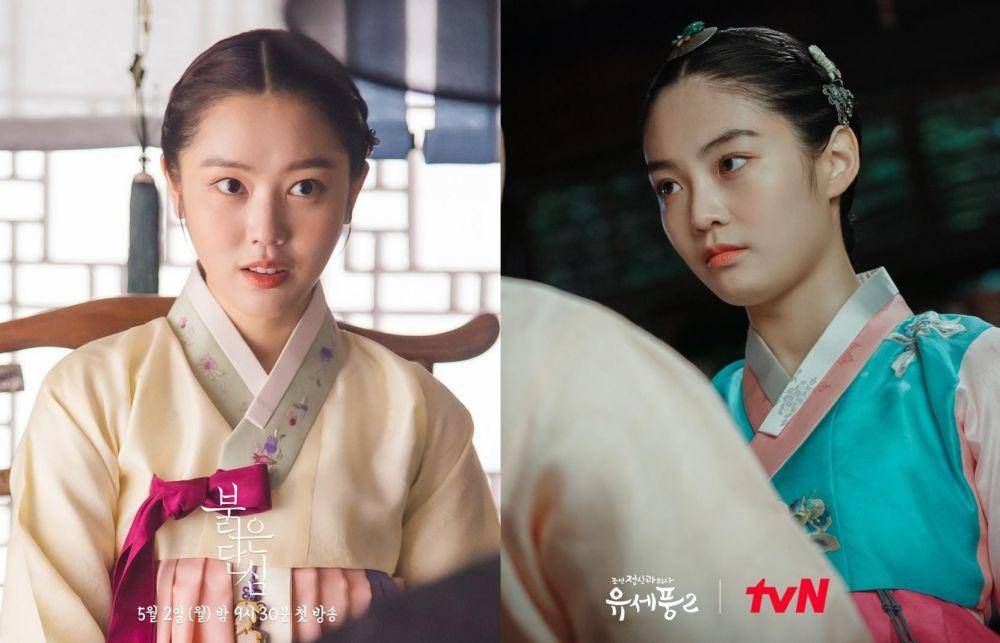 Choi Ri di drama Bloody Heart (instagram.com/kbsdrama) | Woo Da Vi di drama Poong, the Joseon Psychiatrist 2 (instagram.com/tvn_drama)