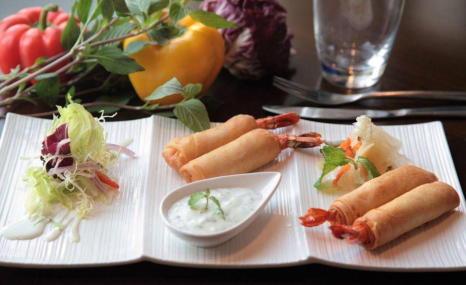 ilustrasi lumpia udang (pixabay.com/Jonathan Valencia)