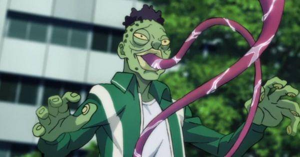 Tongue Stretcher, monster level bencana Wolf  ( Dok. J.C Staff / One Punch Man 2 )