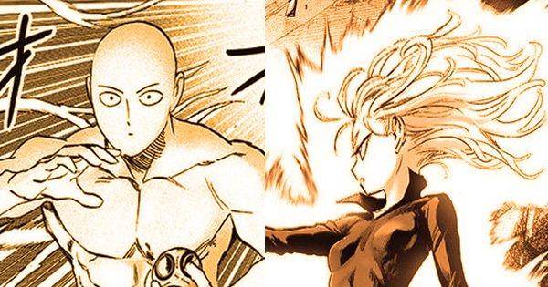 Saitama dan Tatsumaki ( tonarinoyj.jp/One Punch Man )