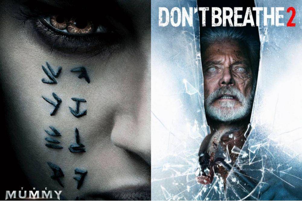 The Mummy (2017) dan Don't Breathe (2021) (dok. Universal Pictures/The Mummy | dok. Sony Pictures/Don't Breathe)