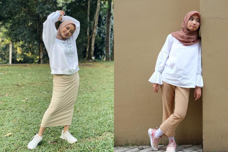 9 Adu Gaya Neneng dan Arafah, Duo Komika Berhijab yang Kece!