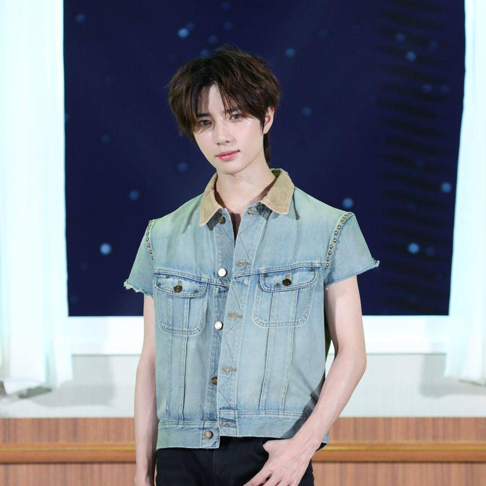 Beomgyu TXT di Media Showcase The Name Chapter: TEMPTATION pada Kamis (26/1/2023) (dok. BIGHIT MUSIC)