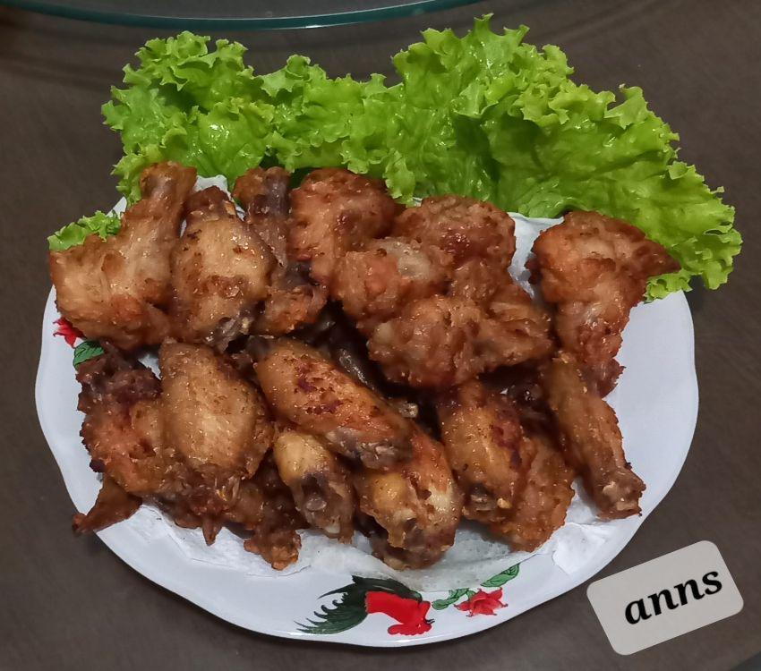Resep Chicken Wing Goreng Ketumbar, Gurihnya Bikin Nambah Terus