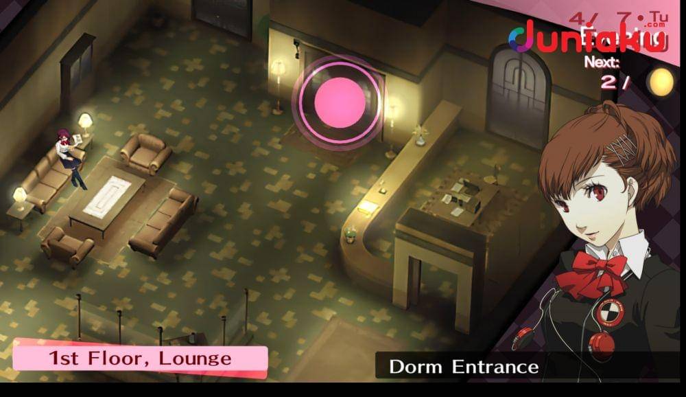 Screenshot Persona 3 Portable PC. (©ATLUS ©SEGA)