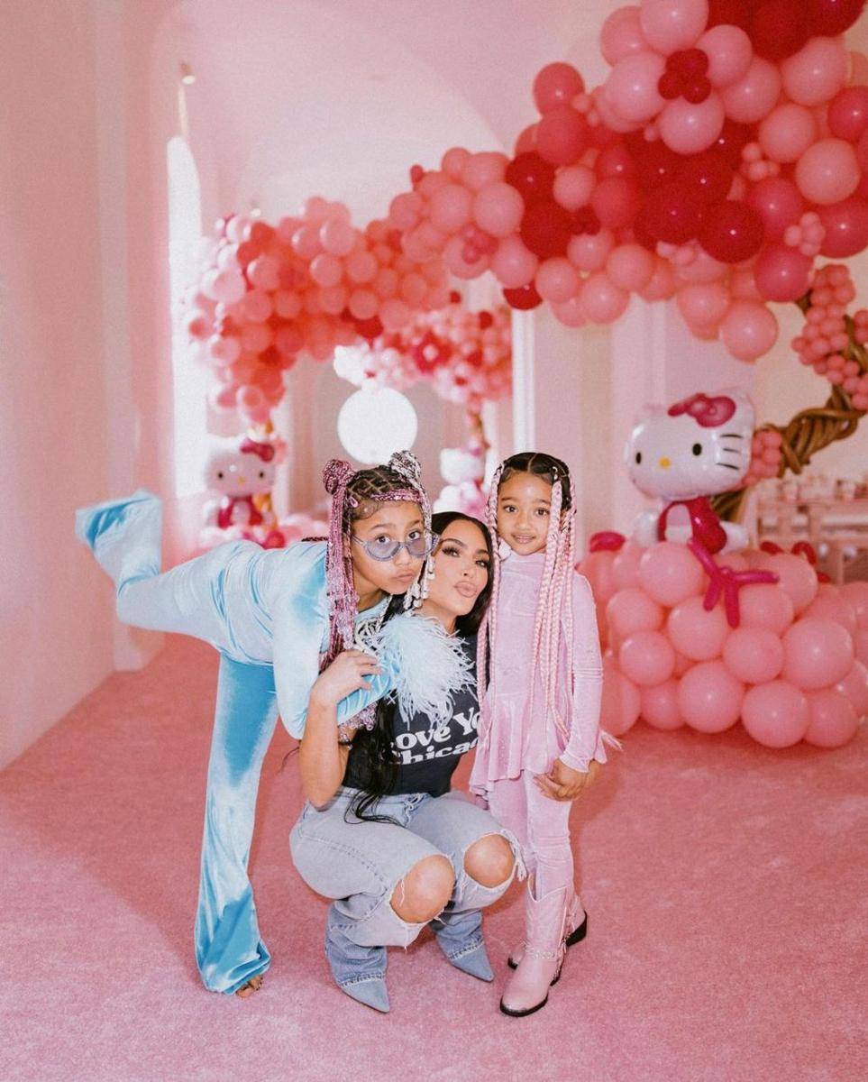 potret ultah Chicago West (instagram.com/kimkardashian)