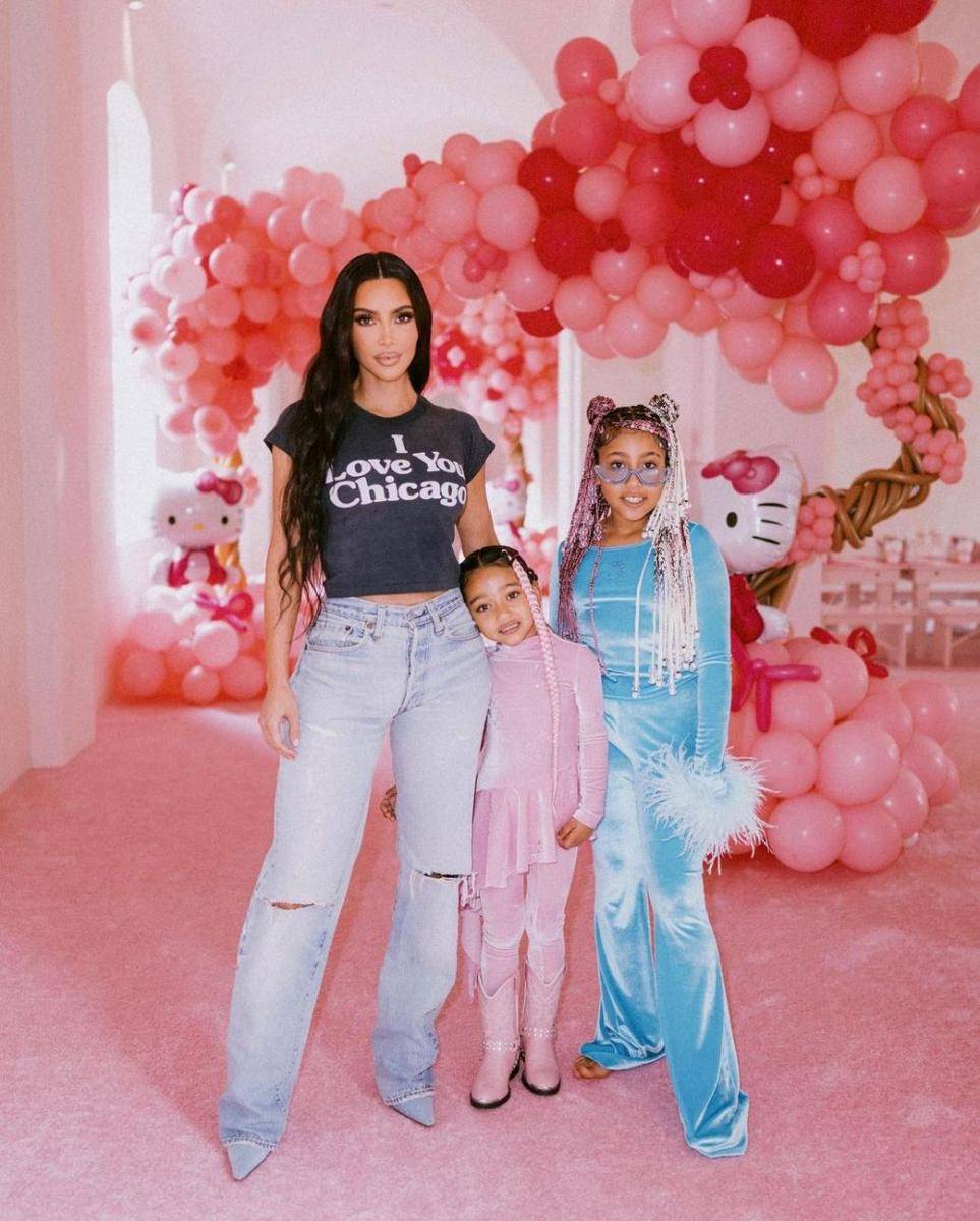 potret ultah Chicago West (instagram.com/kimkardashian)